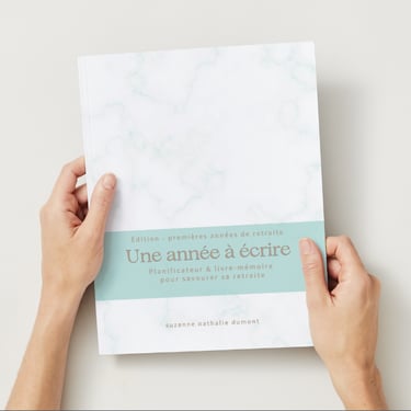 Couverture du planficateur humania retraite - une année à écrire