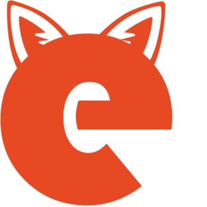 Cheepet kedi malt logosu kedi kulaklı E harfi tasarım görseli