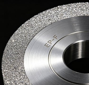 Electroplated diamond wheels