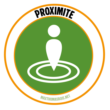 Logo de MaxThomasBois d'une carte de France du bois de chauffage de proximité 