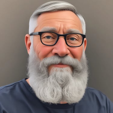 man standing near balcony