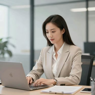 Portrait of a smiling man in a casual office setting.