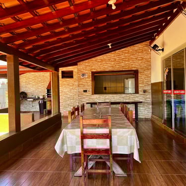 Área Gourmet do Rancho du Gordo, Rancho para temporada em Miguelópolis SP