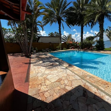 Piscina do Rancho du Gordo, Rancho para temporada em Miguelópolis SP