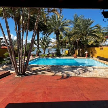 Piscina do Rancho du Gordo, Rancho para temporada em Miguelópolis SP
