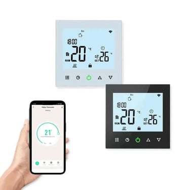 invisible infrared heating remote thermostat control