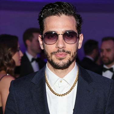 A smiling man with a fresh haircut sitting in a barber chair.