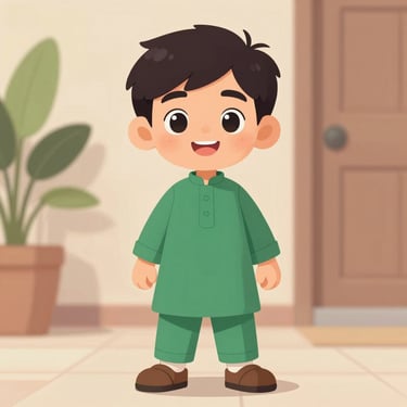 Happy young man with a bright smile, sitting in a dental chair.