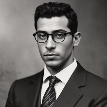 Photo of a confident man with glasses, representing customer feedback from a satisfied client.