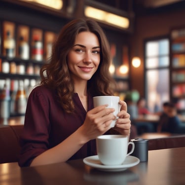 A serene image of a person reading an astrology chart by candlelight.