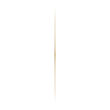 Single thin vertical gold line centered on a solid black background.