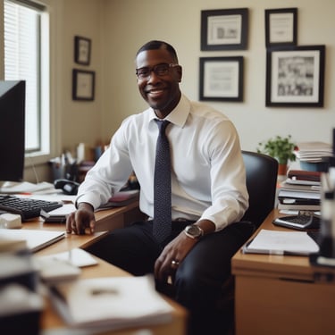 woman wearing black crew-neck shirt