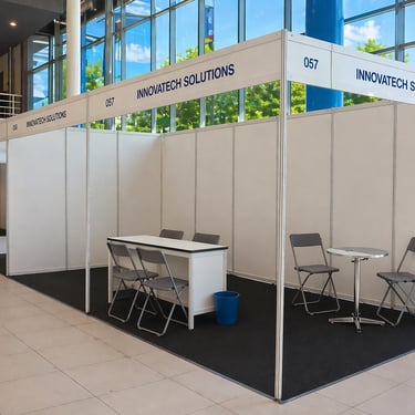 rental shell scheme booth