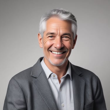 man standing near balcony