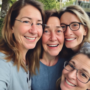 Eric singing into a vintage microphone, trumpet resting nearby, at an intimate art gallery.