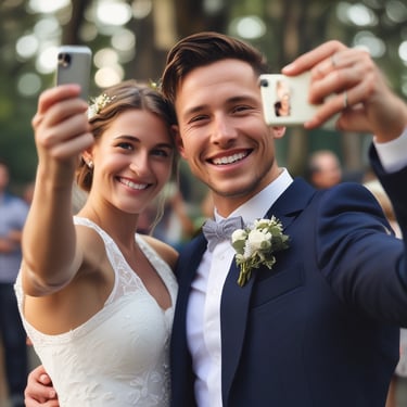 Eric singing into a vintage microphone, trumpet resting nearby, at an intimate art gallery.