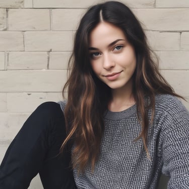 A thoughtful man looking at his phone, relaxed in a modern cafe setting.