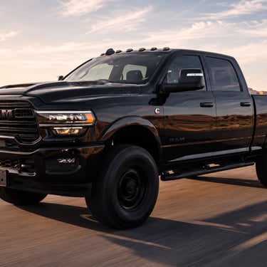 2026 Ram 2500 Laramie Front Driver Side Angled View