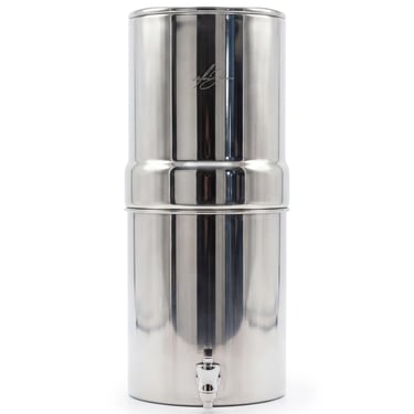 Alex Jones Dual Carbon Platinum Gravity-Fed Water Filter System