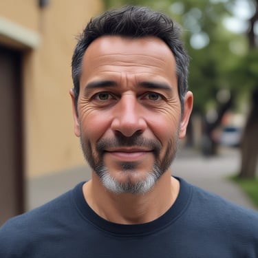 woman wearing black crew-neck shirt