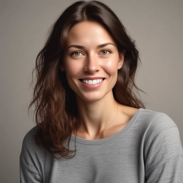 Close-up of a woman doing a glute bridge exercise on a yoga mat indoors.