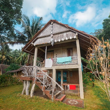 Stick House Exterior