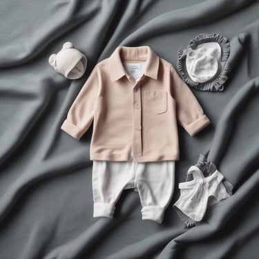 a baby's toys are sitting on a blanket