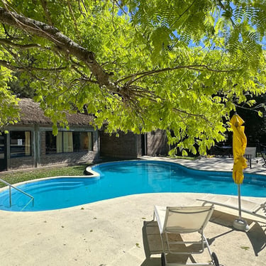 Pileta del hotel casablanca en victoria entre rios