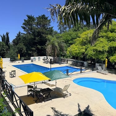 Pileta del hotel casablanca Victoria entre rios