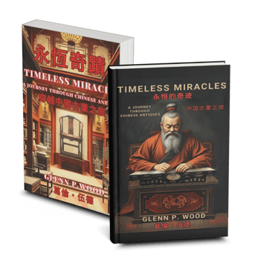 a book with a picture of a man in a red robe, Dr. Glenn P. Wood Books