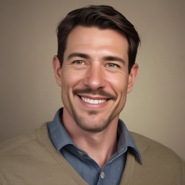 man standing near balcony