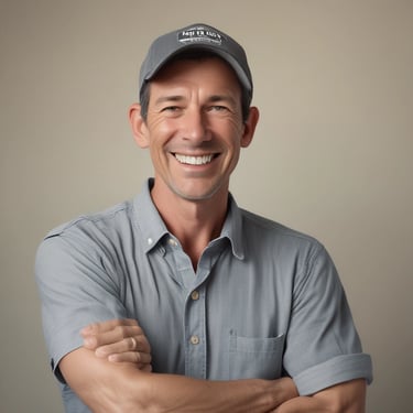 man standing near balcony
