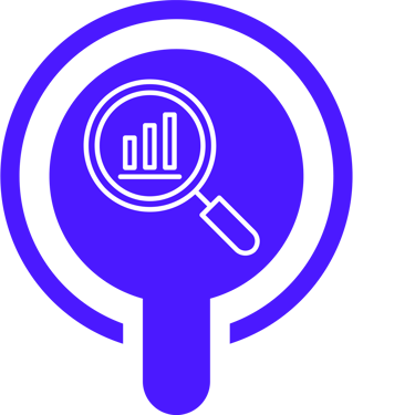 data-driven recruiting decisions icon