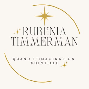 Logo de l'auteure Rubenia Timmerman - Retour à l'accueil - Quand l'imagination scientille.