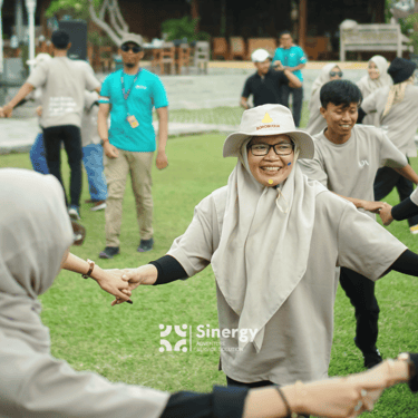 Outbound jogja sinergy memastikan peserta merasa senang dan bahagia