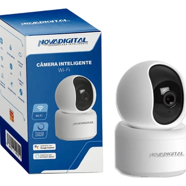 Câmera Inteligente Wifi Novadigital HD 1080p 110V 220V CS-355A