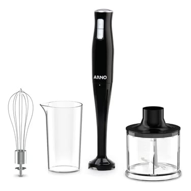 Mixer Arno Turbomix Pro 3 Em 1 Cor Preto