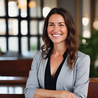 A cozy, sunlit living room with tasteful decor and soft shadows.