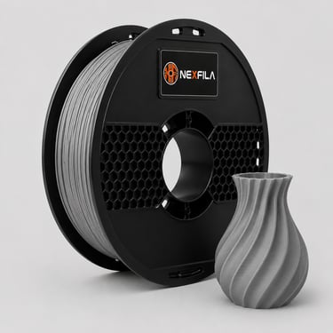NEXFILA Standard PLA+ 3D printer filament spool for strong, reliable and smooth everyday 3D printing