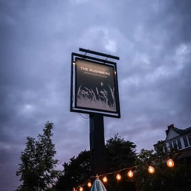 The Rushmere Wimbledon sign