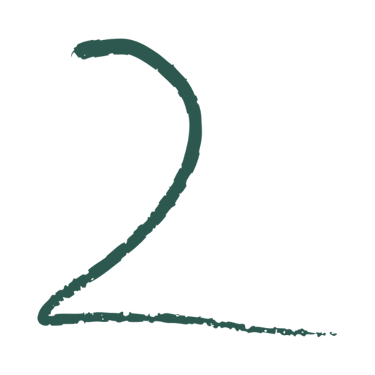 Dizaino elementas - skaičius: du