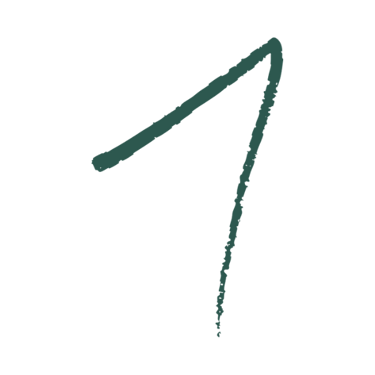 Dizaino elementas - skaičius: vienas