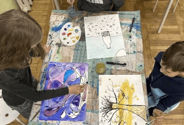 Dailės būrelis Klaipėdos Valdorfo Mokykloje