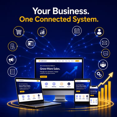 rhema development your business one connected system