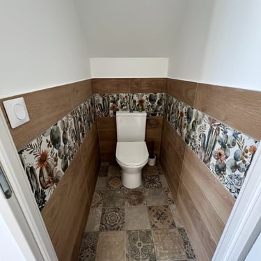 wc avec faience 