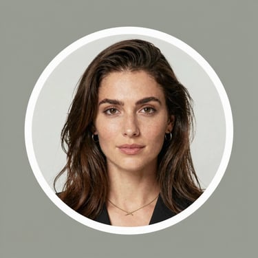 woman wearing black crew-neck shirt