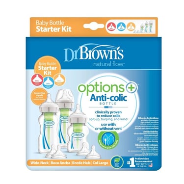 Dr. Brown's Options+ babyfles in originele verpakking - review van de anti-koliek fles