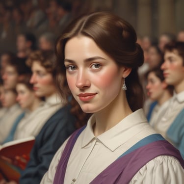 Man with glasses and beard laughing outdoors on a sunny day.