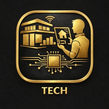 Gold tech icon for Silicon Beach housing hubs, optimized for tech founders and relocation stays in L