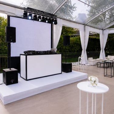 evento corporativo al aire libre